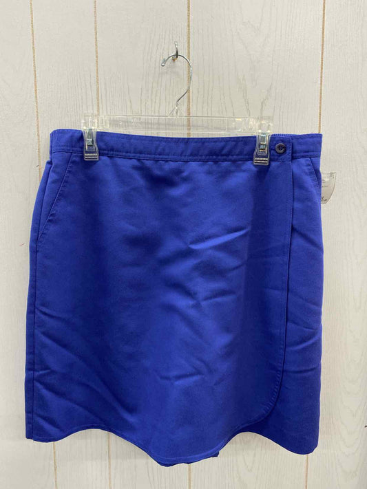 Alfred Dunner Blue Womens Size 16 Skirt