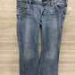 Silver Size 16 Blue Womens Jeans