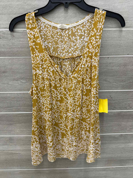 Mason Belle Mustard Womens Size M Tank Top