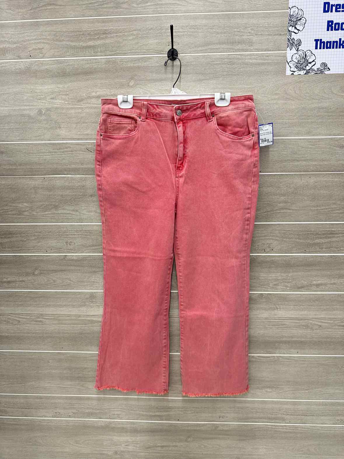 Zenana Size 16 Pink Plus Pants