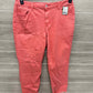 Maurices Size 14 Short Coral Womens Pants