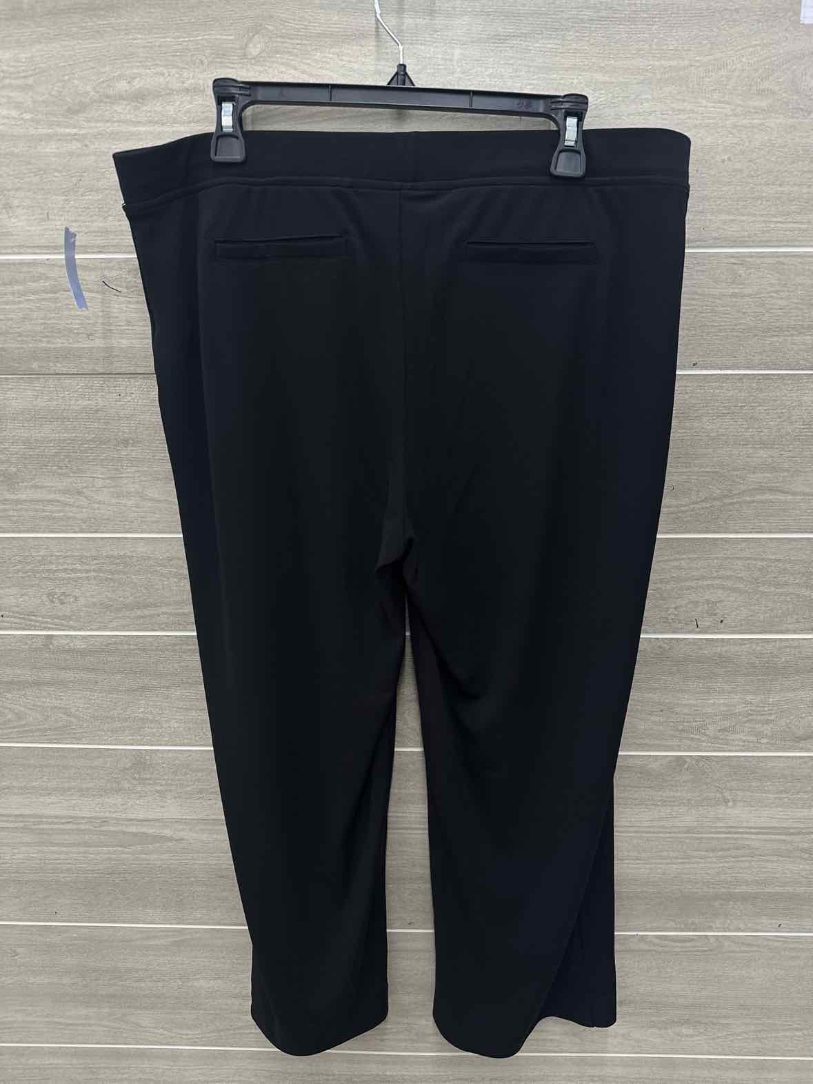 Dana Buchman Size 16/18 Black Plus Pants