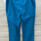 Teal Womens Size M Scrub Pants