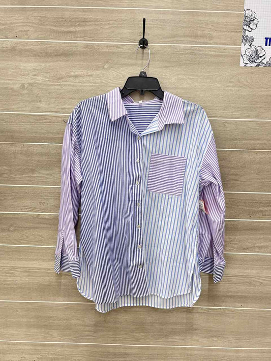 Maurices Blue Womens Women Size XS/S Shirt