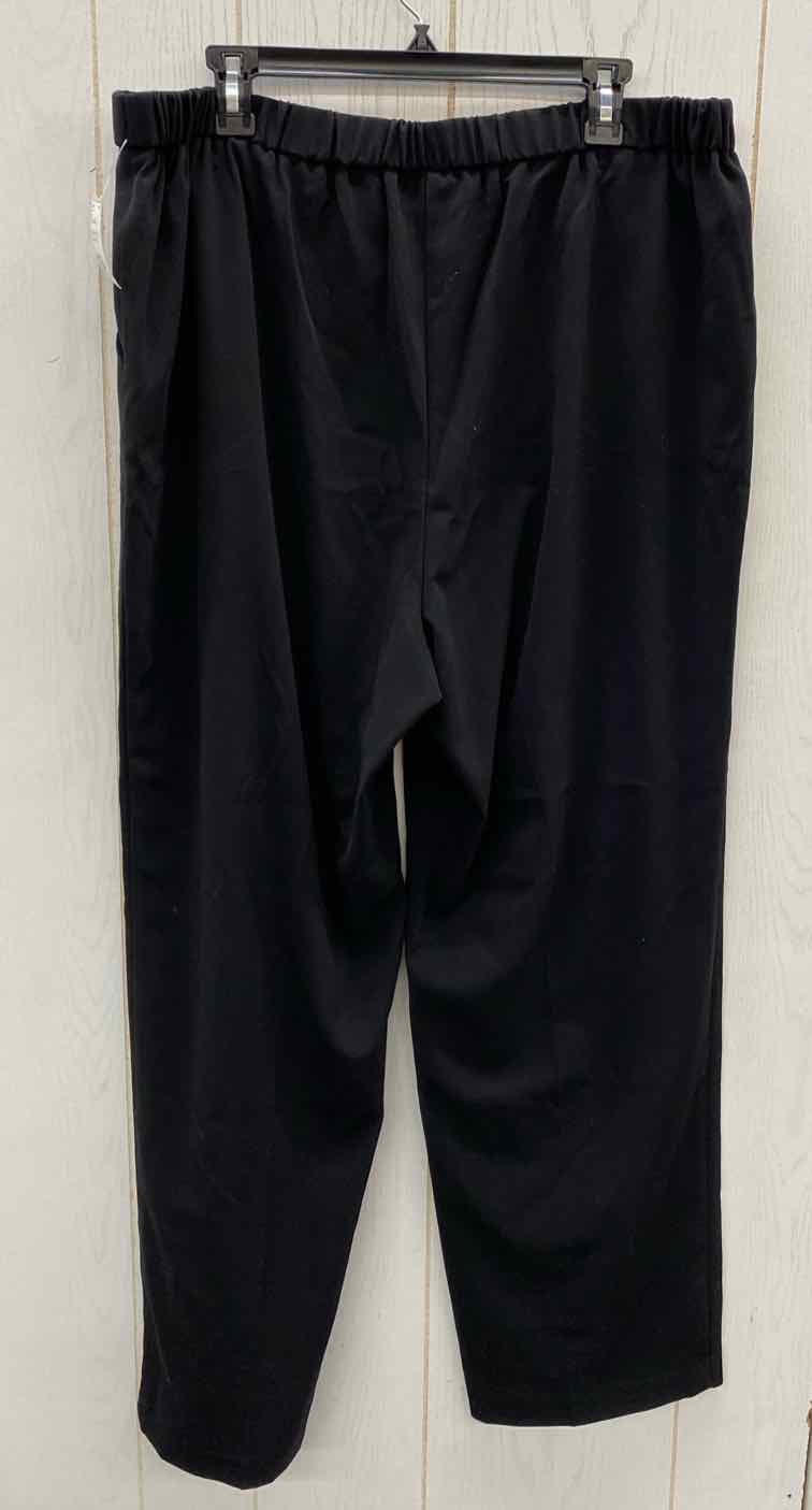 Studio Works Black Womens Size 18W Pants