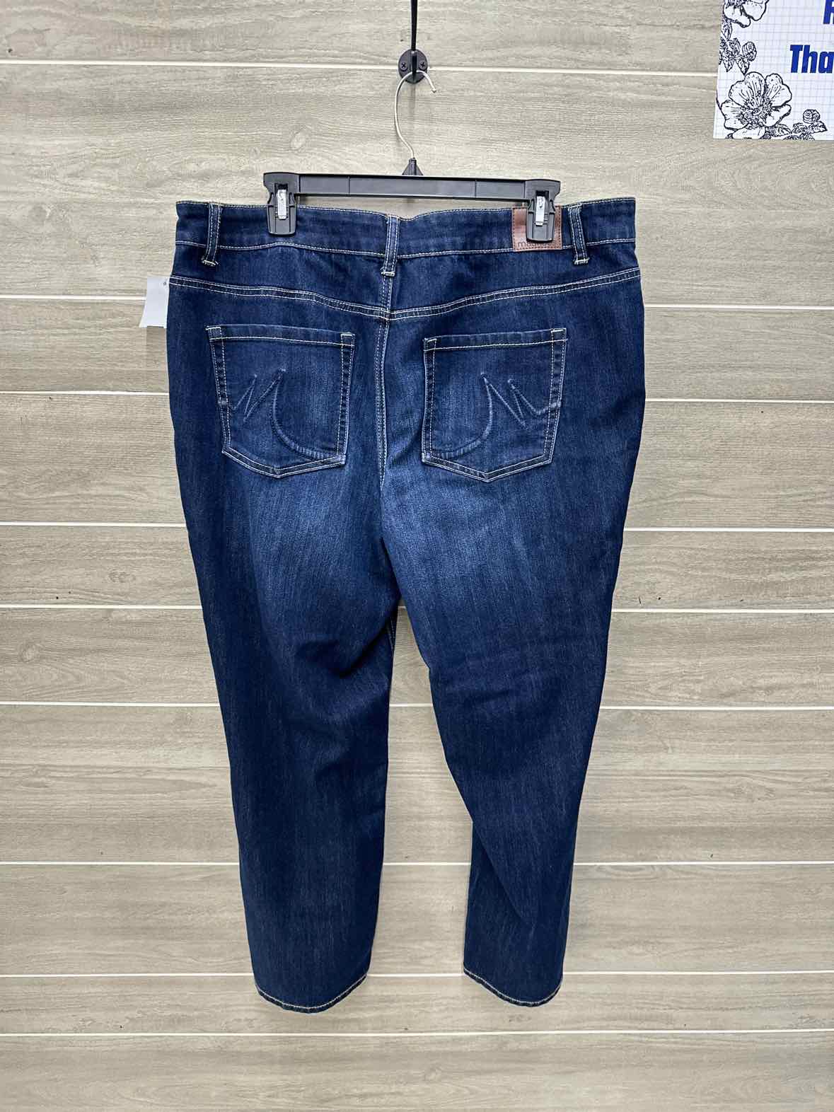 Maurices Blue Womens Women Size 18W Short Jeans