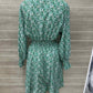 Size 10/12 Green Womens Dress
