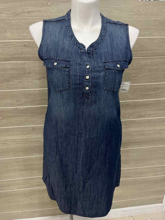 Eddie Bauer Blue Womens Women Size 12 Dress