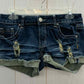 Almost Famous Blue Junior Size 5 Shorts