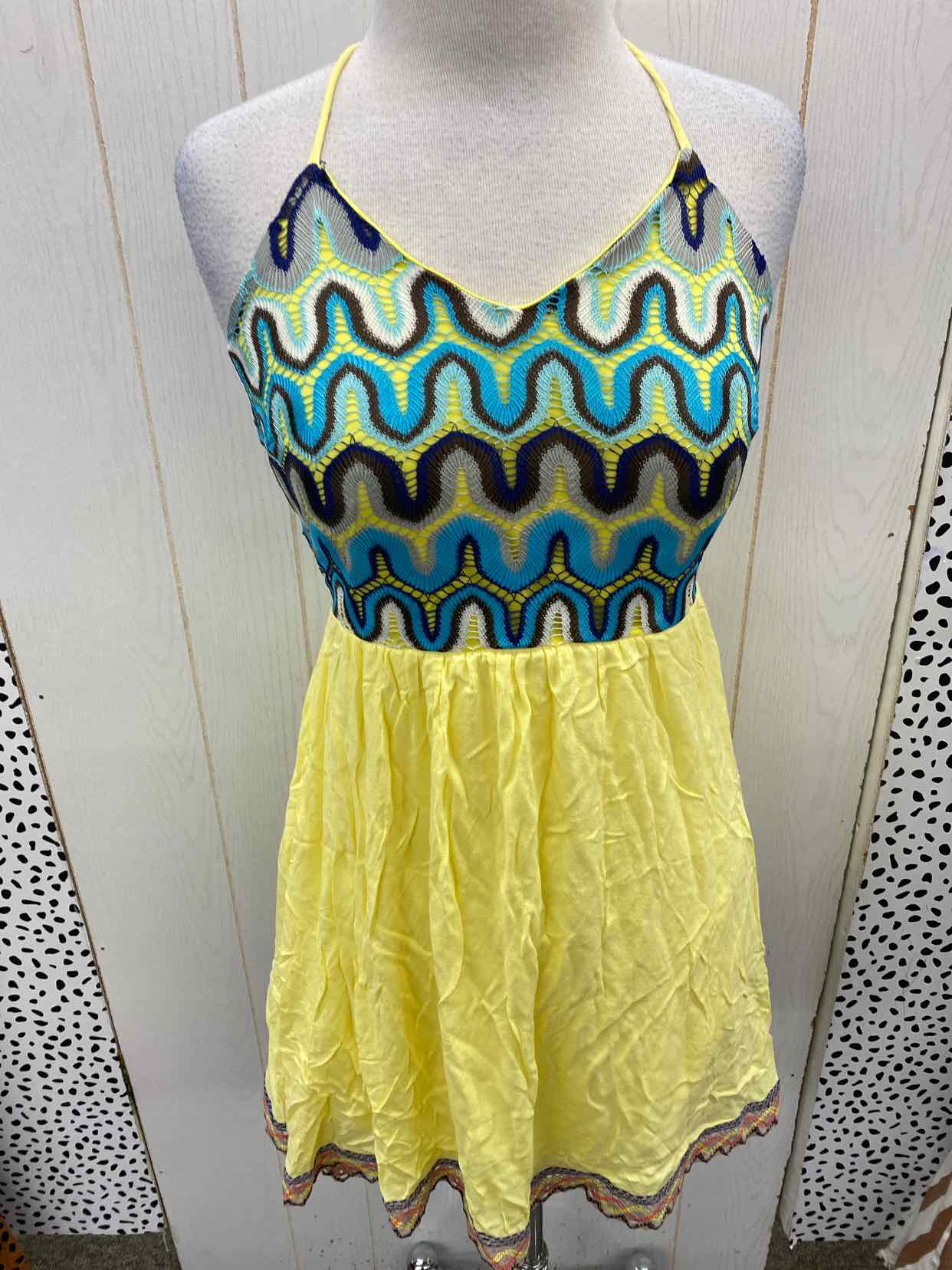 Double Zero Yellow Womens Size 4/6 Dress