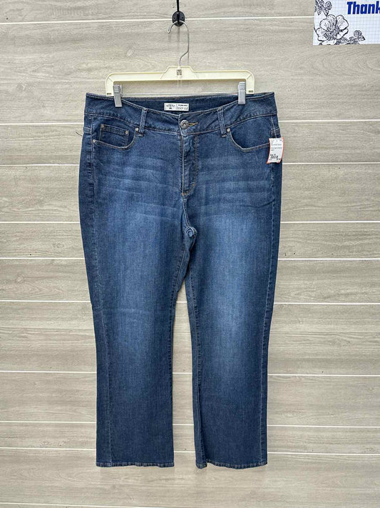 Lee Blue Womens Women Size 16 Jeans