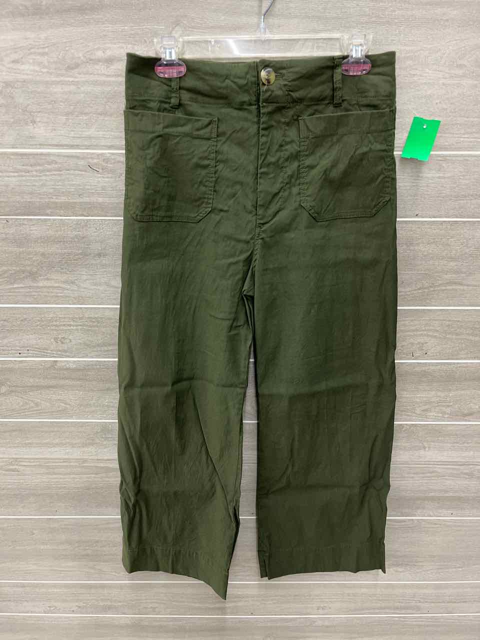 MAEVE Size 10 Olive Womens Pants