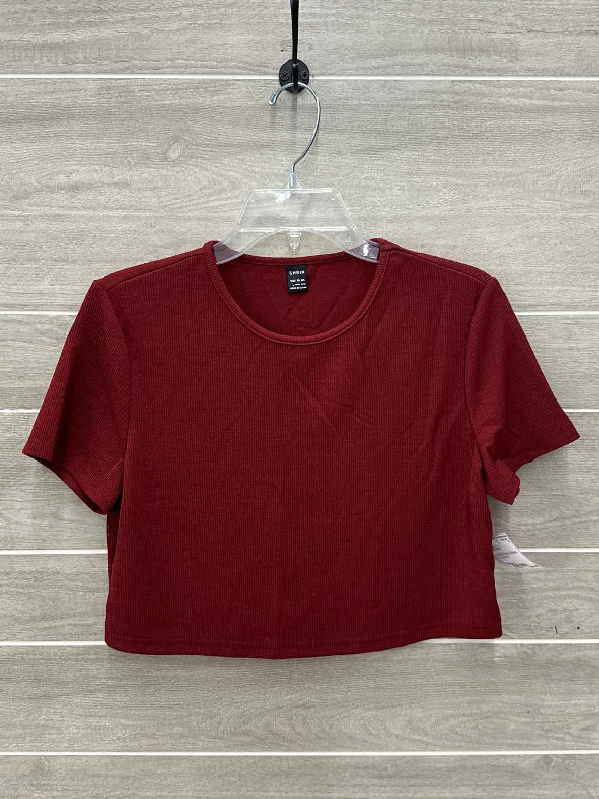 Shein Red Junior Size L Shirt
