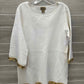 Midnight Velvet Size XL Cream Womens Sweater