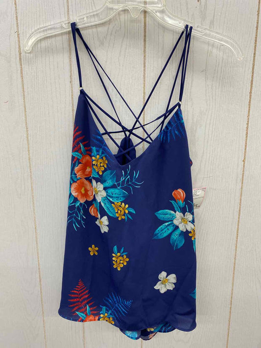 Express Blue Womens Size M Tank Top