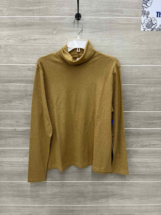 White Stag Size XL Gold Womens Shirt