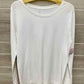Xersion Size L White Womens Shirt