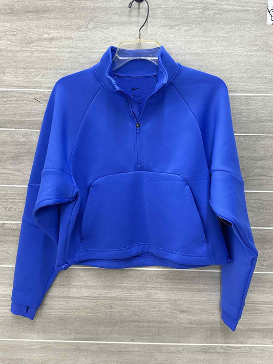Nike Blue Womens Women Size Small Sweatshirt