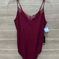 Express Size S Burgundy Womens Bodysuit