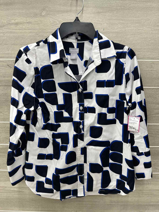Chico's Size S White Womens Shirt