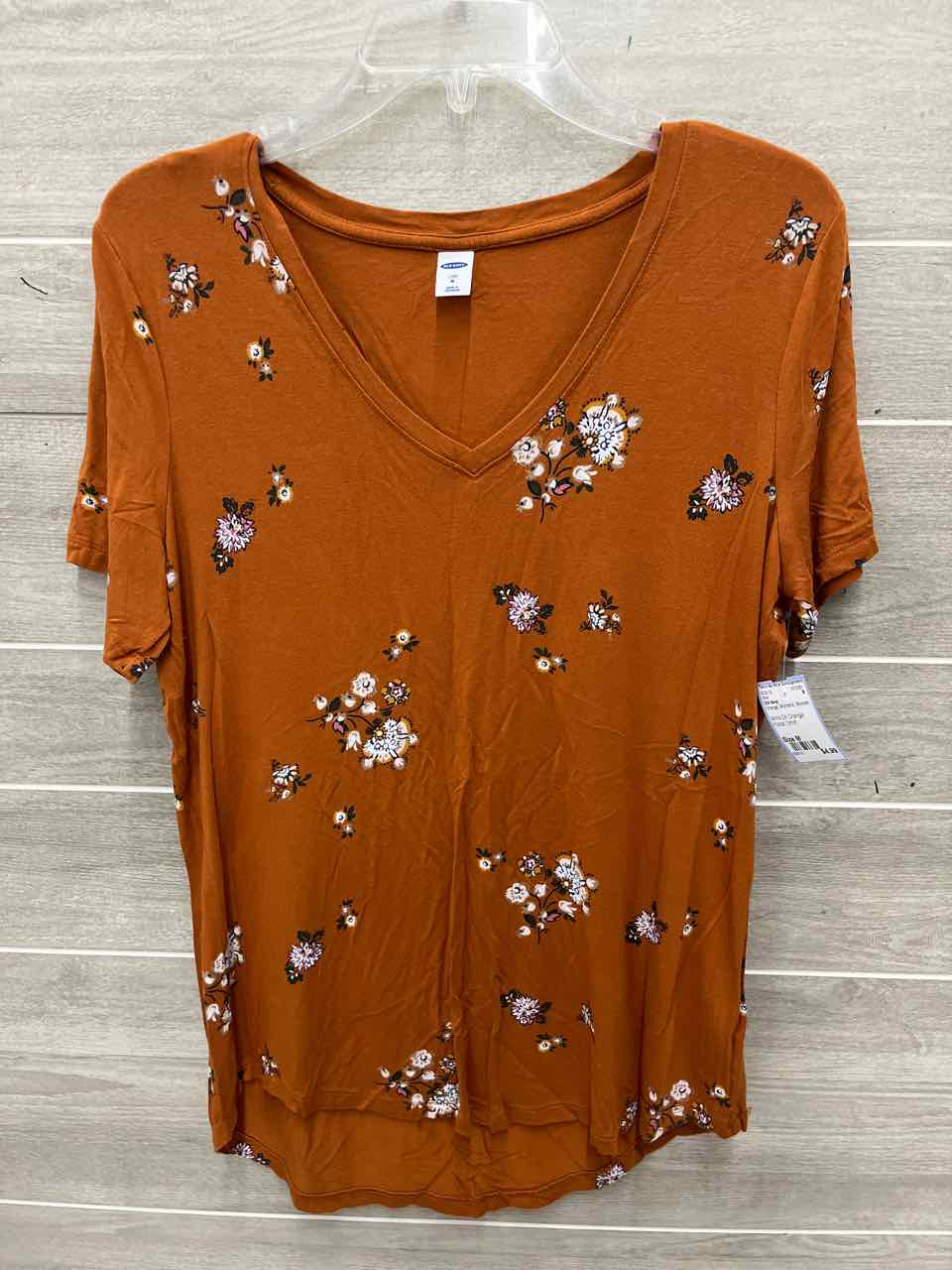 Old Navy Size M Orange Womens Shirt
