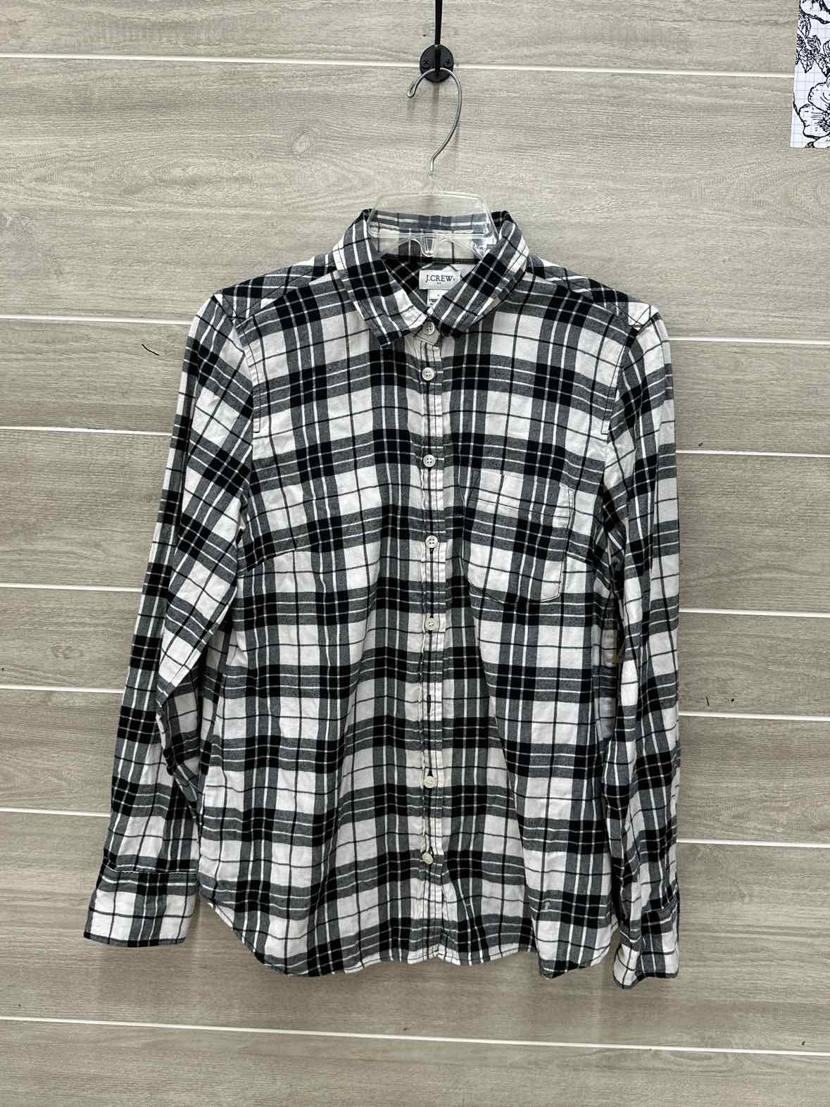 J Crew Black Womens Size Small Shirt