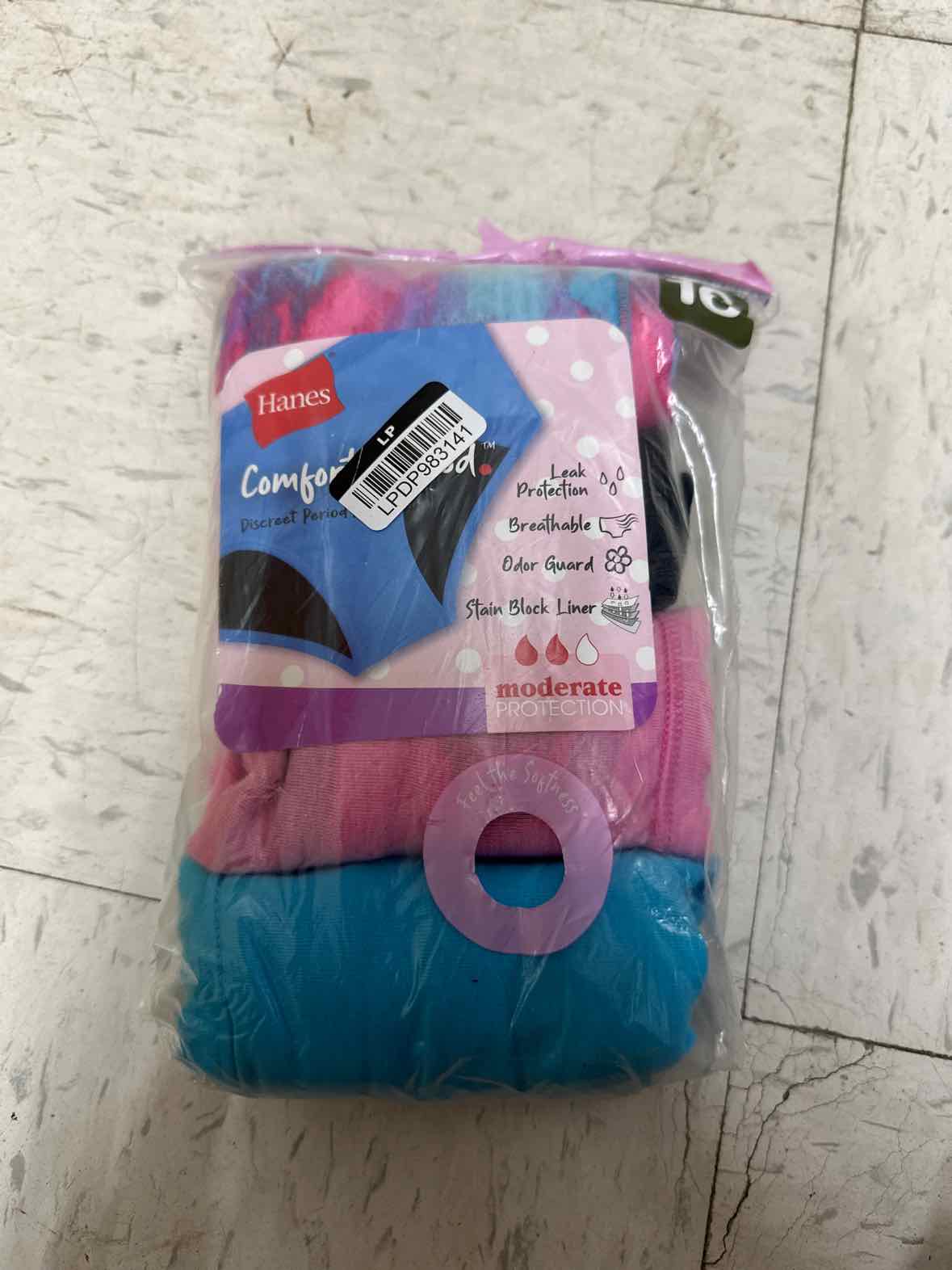 Hanes Girls Size 16 Underwear/Bra