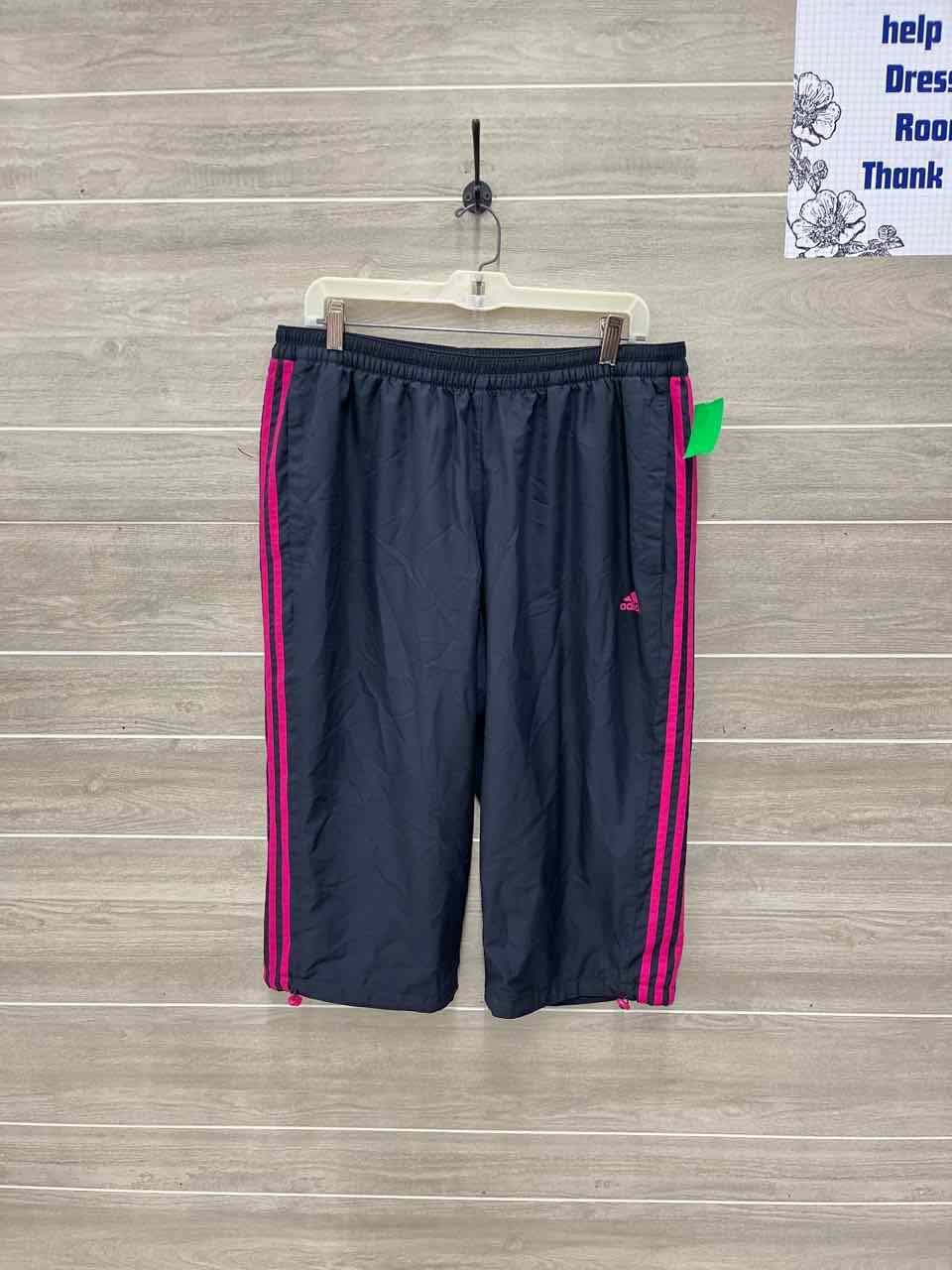 Adidas Size 1X Gray Plus Pants