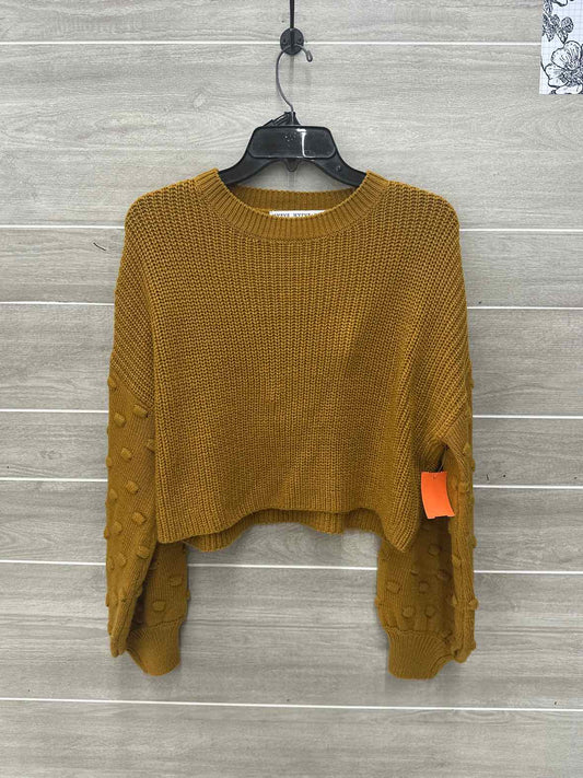 Hyfve Hyfve Hyfve Orange Womens Women Size Small Sweater