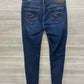 Silver Blue Womens Women Size 6 Jeans