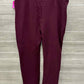Chico's Burgundy Womens Size 16 Pants