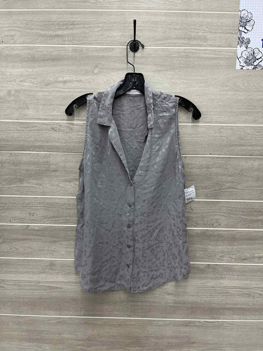 Equipment Size M Gray Womens Shirt