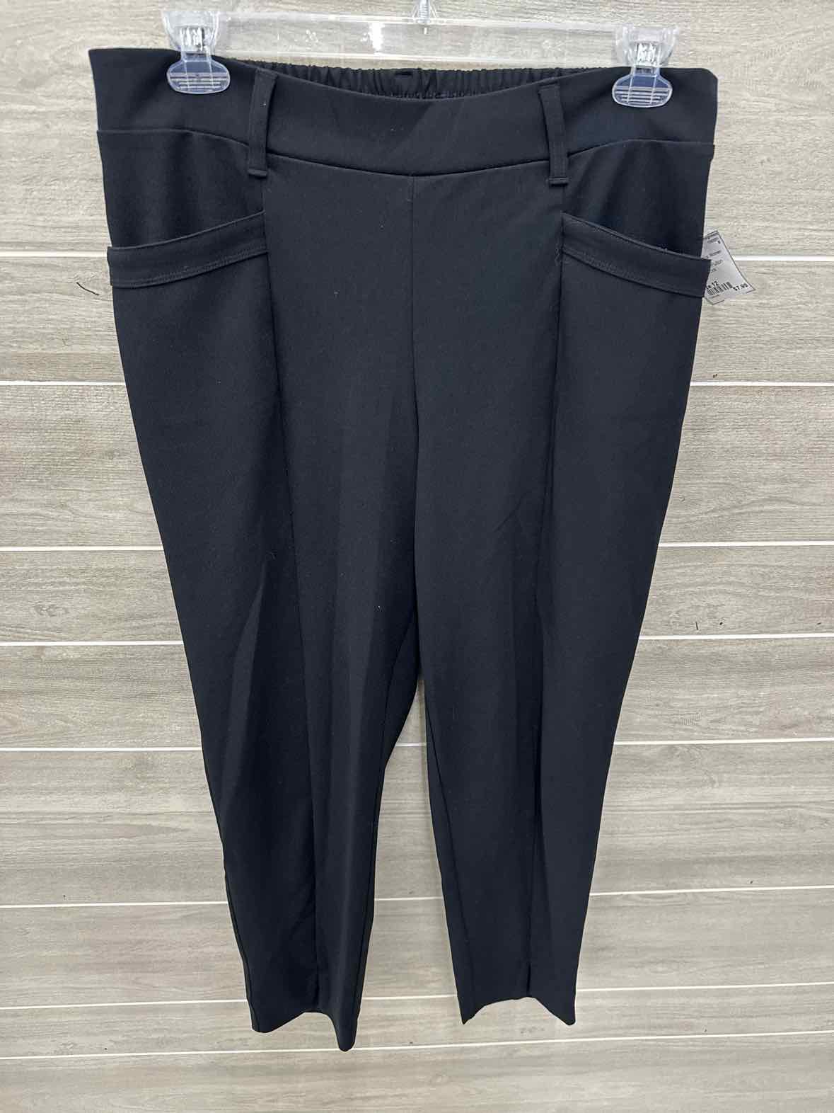 Maurices Black Womens Women Size 12 Pants