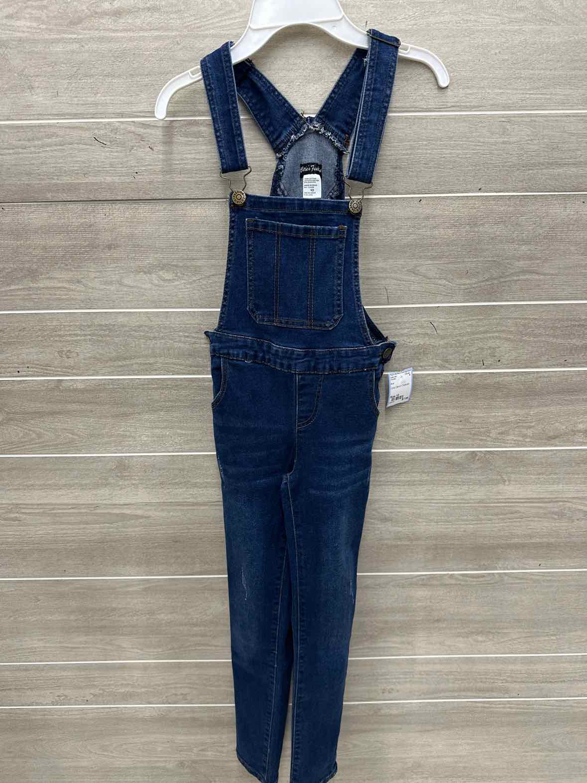 Girls Size 10 Overalls