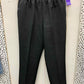 Alfred Dunner Black Womens Size 14 Pants