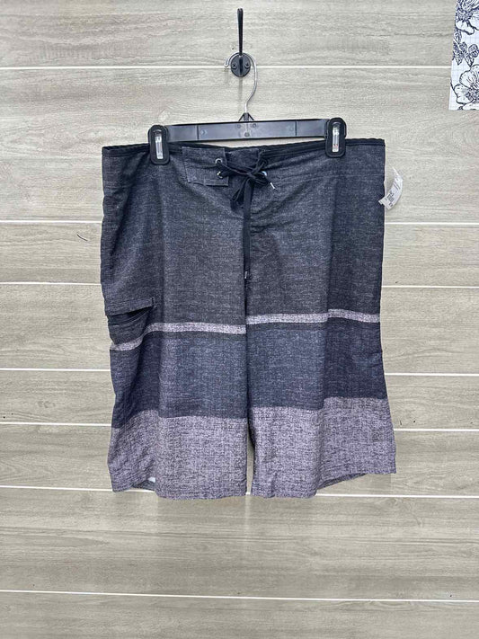 Burnside Size 32 Men Mens Swim Trunks