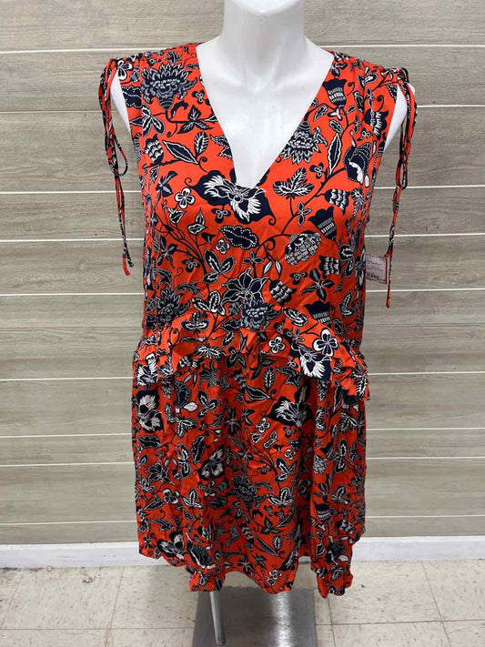Nordstrom Size 16 Orange Plus Dress