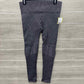 Mono b Size L Gray Womens Leggings