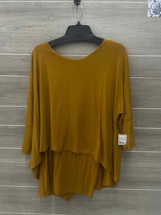 Mustard Womens Women Size L Shirt