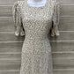 Forever 21 Cream Womens Size 6 Dress