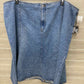 Future Collective Blue Womens Size 30 Skirt