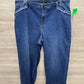 Susan Graver Size 18/20WP Blue Petite Jeans