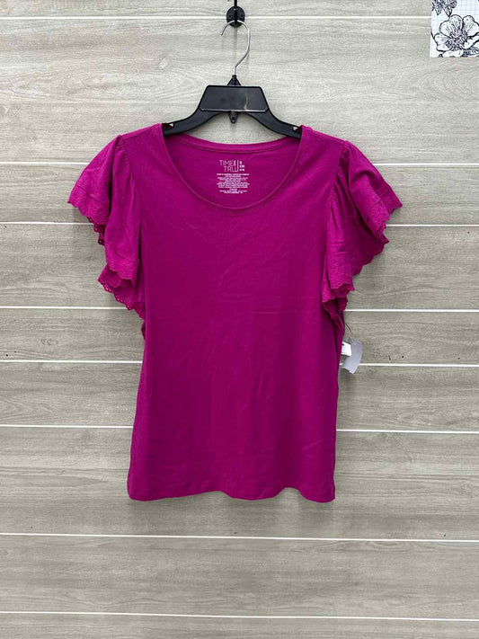 Time & Tru Pink Womens Women Size Small Shirt