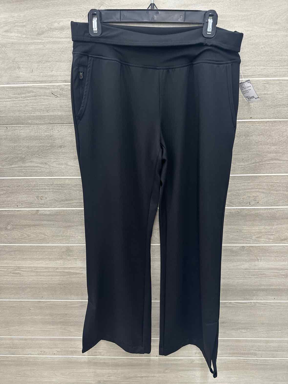 Te Verde Size L Black Womens Pants