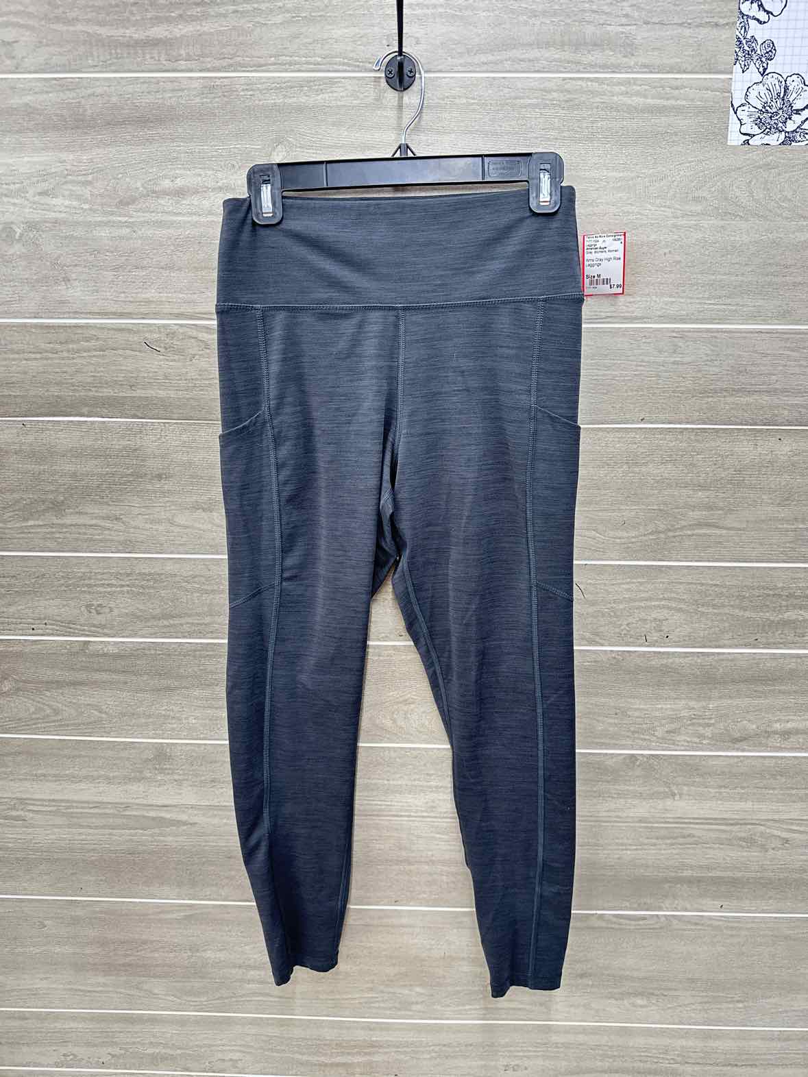 American Eagle Gray Womens Women Size M Leggings