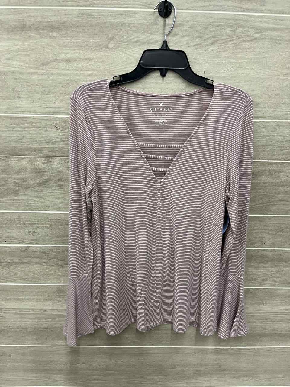 Aeropostale Size L Pink Junior Shirt