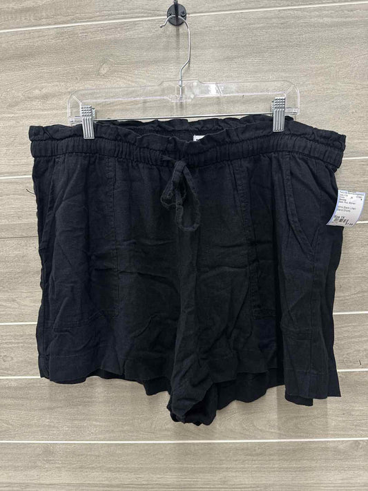 Sonoma Size 1X Black Plus Shorts
