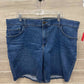 Lee Size 24W Blue Plus Shorts