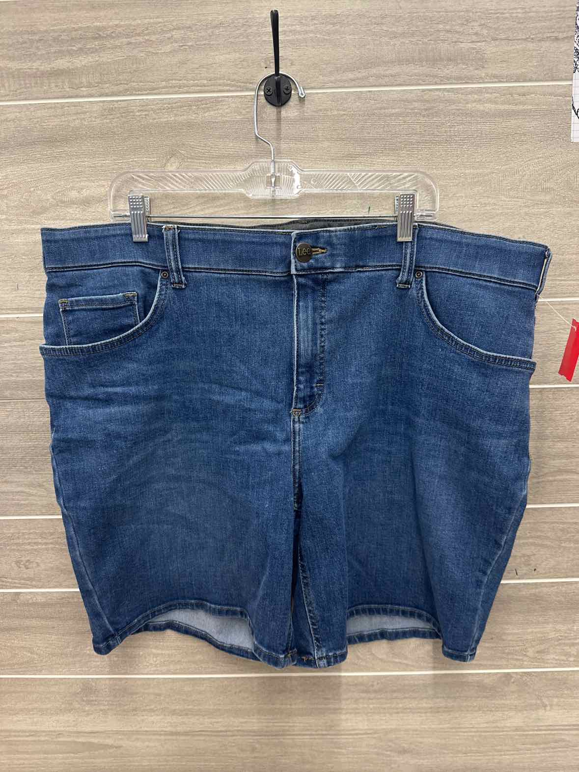 Lee Size 24W Blue Plus Shorts
