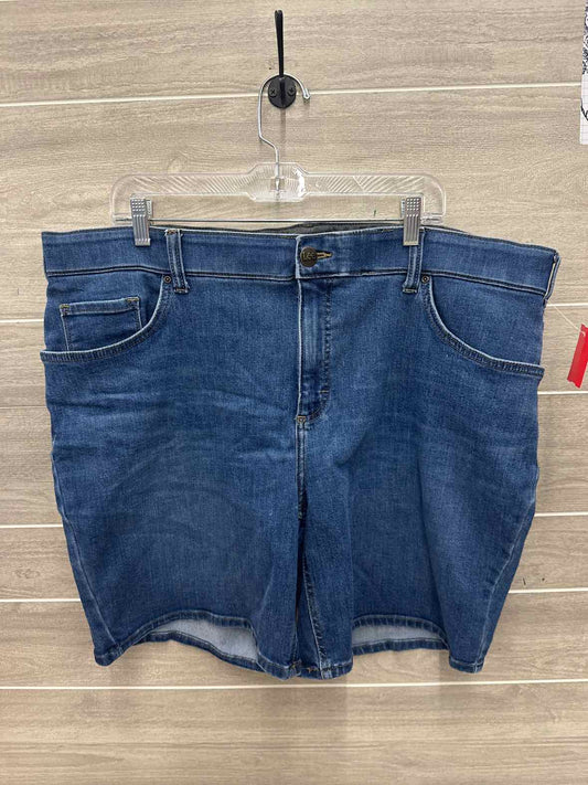 Lee Size 24W Blue Plus Shorts
